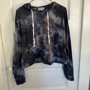 Orange Kiss Tie Dye Crop top